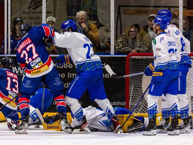 Ryan Foss in action against Dundee Stars (Pic: Derek Young)