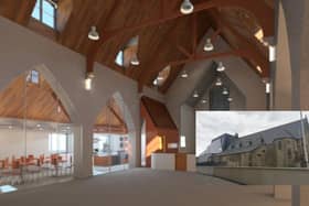 The church in Lochgelly was set to become a climbing centre with 15,000 visitors flocking to it (Pics: Submitted)