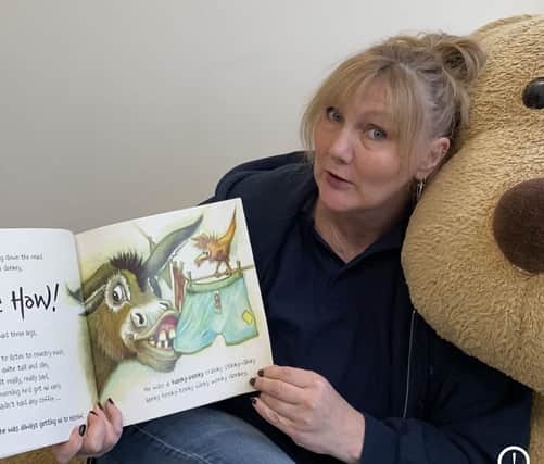 Miss Julie Anderson, headteacher, Burntisland Primary, who has been reading bedtime stories to her pupils using social media during the coronavirus lockdown.