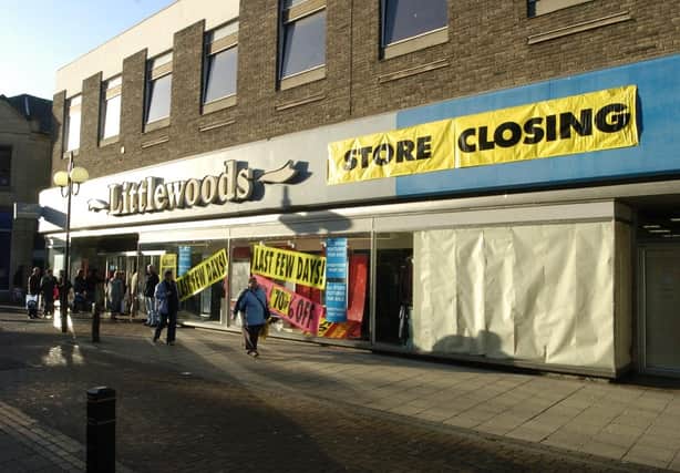 Littlewoods announced it was closing its store in High Street, Kirkcaldy, in 2006.