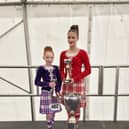 Murron Putka and Georgia Reidy are both pupils at the Fiona Gallacher School of Dance (Pic: Michelle Putka)
