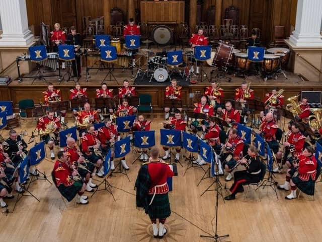 The Band of the Royal Regiment of Scotland are heading to a Fife theatre as part of a Scottish tour. (Pic: Submitted)