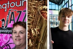 The Lang Toun Jazz Festival returns next month featuring Ewan Hastie (right), and organised by founder Grace Black (left)