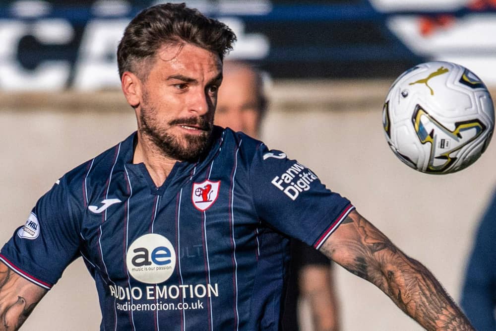 George Oakley is targeting at least 16 goals for Raith this season (Pic Rob Casey/SNS Group)