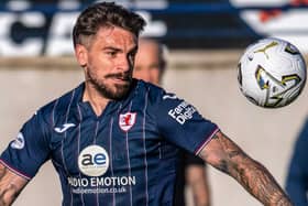 George Oakley is targeting at least 16 goals for Raith this season (Pic Rob Casey/SNS Group)