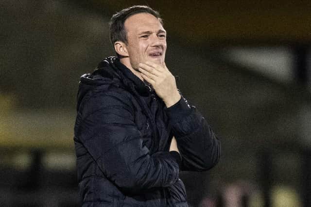 East Fife manager Darren Young.  (Photo by Ross Parker/SNS Group)