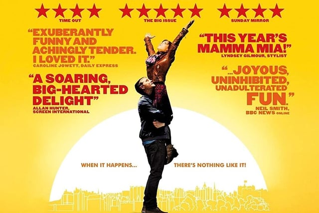 Sunshine On Leith
The film of the stage show of the song crafted by Fife's very own, The Proclaimers.
It's gloriously uplifting, but also pulls at the heart strings with its various strands.
A film that is always watching one more time...