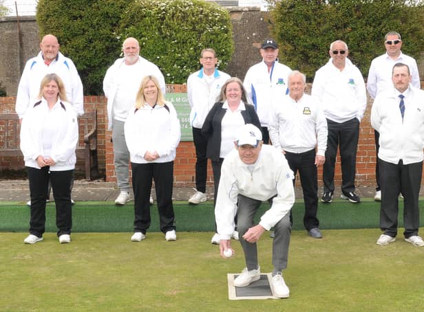 The new bowling season has officially started at Kennoway. Pic by Mark Rodgers