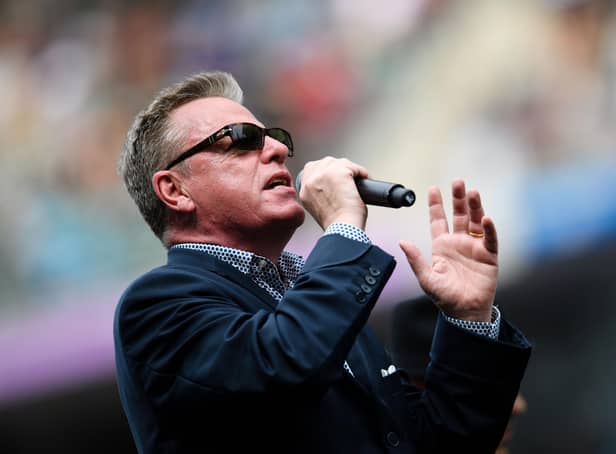 Graham McPherson aka Suggs  Pic: Anthony Wallace/AFP