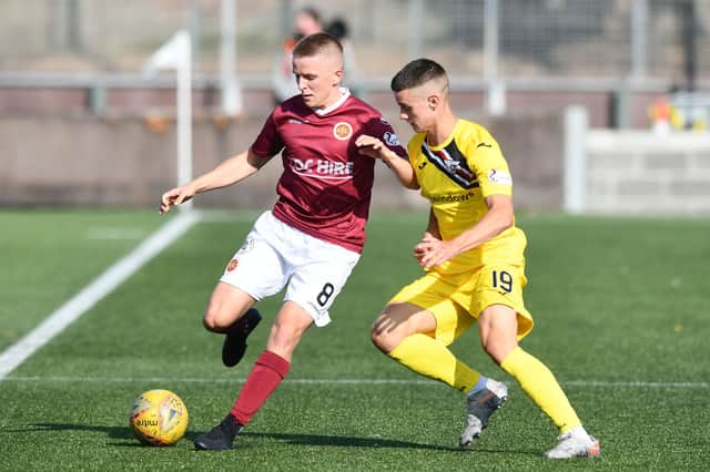 Dunfermline defender Miller Fenton has been added to the East Fife squad. Pic by Michael Gillen