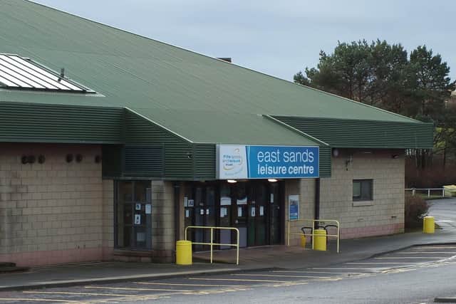 East Sands Leisure Centre, St Andrews - concerns over its opening hours sparked the issue