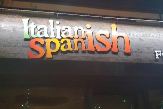 Italianish Spanish on Ocean Road received five stars on TripAdvisor. It ranked the number one place to visit for a spot of lunch in South Tyneside.