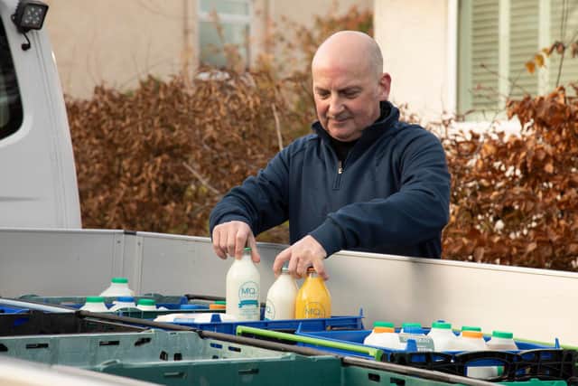 The company’s Kirkcaldy depot recruited 15 new milkmen in 2020 and now employs 29 delivering to its growing number of milk delivery customers.