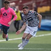 Connor McBride in action for Raith Rovers during their 1-0 Scottish Championship loss to Queen's Park at Ochilview Park in Stenhousemuir on Saturday (Photo: Ian Cairns)
