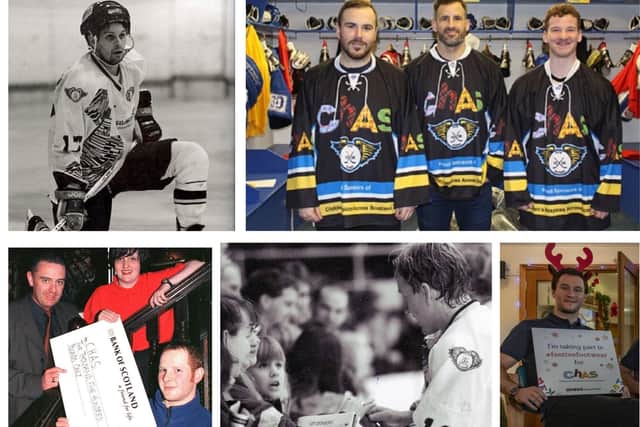 The link was started by Mark Morrison (top left) and has been embraced by players, fans and volunteers (Pics: FFP/Flyers Images/Contributed)