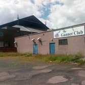 The former Gunner Club in Kirkcaldy - the site will now become housing