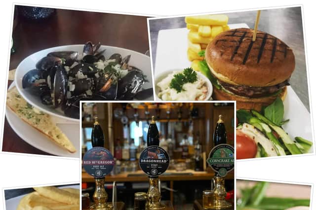 A menu of freshly cooked pub lunches and specials is on offer, alongside a wide choice of drinks.