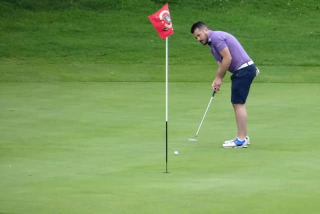 Jack's putting was deadly on the day he shot 63 at Kirkcaldy
