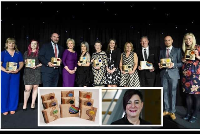 Anna Fowlie (inset) is encouraging people to get their nominations in now for this year's Scottish Charity Awards, just like the winners did back in 2019 (main pic). (Pic: Submitted)