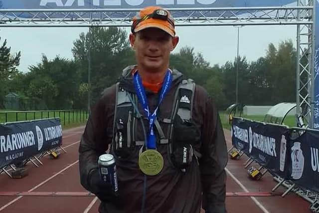 Stephen Dickson was 35th out of 296 finishers in the GB Ultra Glasgow-to-Edinburgh 57-mile event