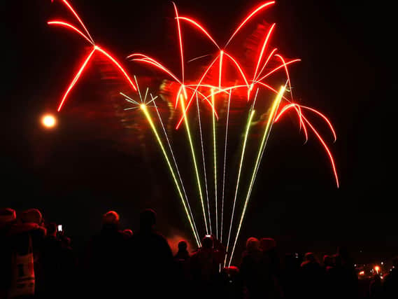 Organisers have announced that this year's bonfire and fireworks display has been shelved. Pic:   FIFE PHOTO AGENCY.