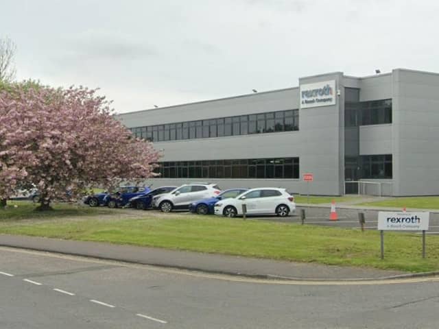Bosch Rexroth base in Glenrothes which could be hit by strike action (Pic: Google Maps)