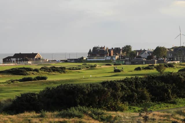 The historic links will host a Tartan Pro Tour event this year. Pic courtesy of Leven Links.