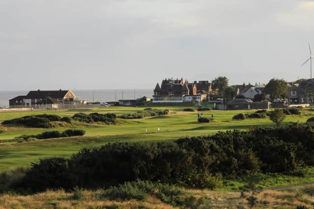Leven is one of three courses hosting an event this week. Pic courtesy of Leven Links.