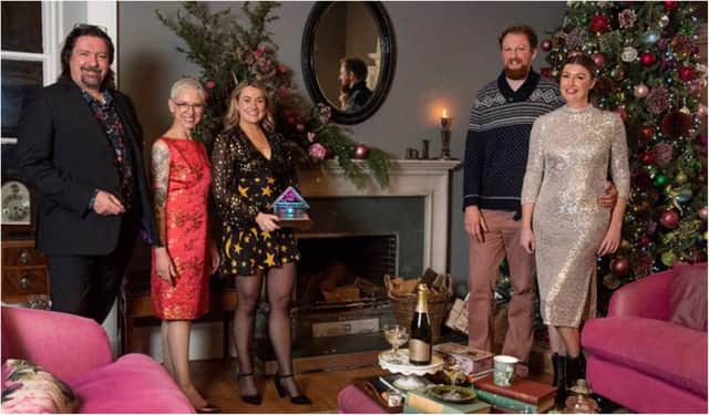 Corvisel House – a beautiful Georgian villa in Dumfries and Galloway dating back to 1829 – has been crowned the winner of Scotland’s Christmas Home of the Year in a festive special. Photo credit: Kirsty Anderson/BBC Scotland