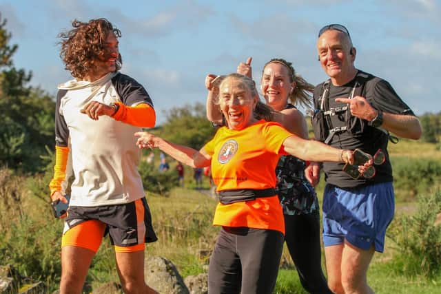 Over 800 runners took part in the event