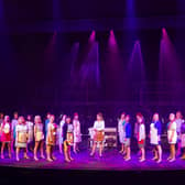The cast of KAOS on stage at the Adam Smith Theatre where they are presenting Made In Dagenham (Pic: Submitted)