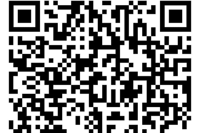Scan the QR code for details of the emergency eye treatment centres
