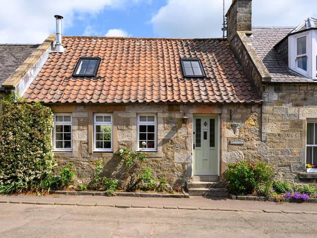 Carodean, on the edge of Falkland, is currently for sale through Galbraith for offers over £340,000. Pic: DTXimages.