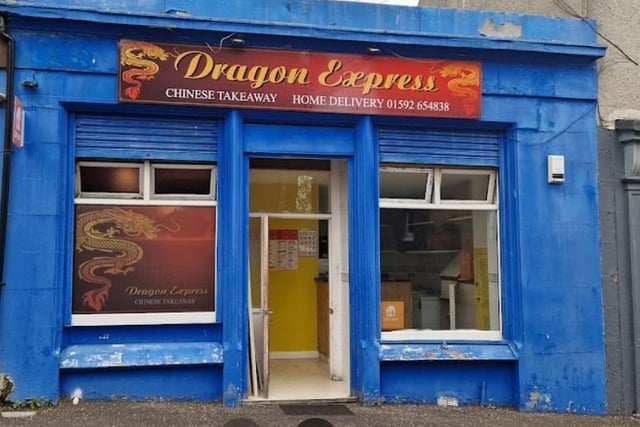 Dragon Express, 30 Cross Street, Dysart, Kirkcaldy.
Pass rating on April 25
