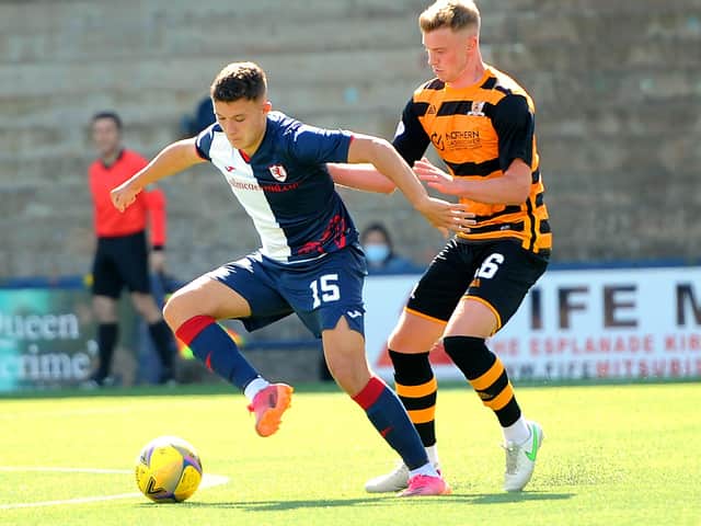 Dylan Taith progressed from FEFA to a first team regular for Raith Rovers. (Pic: Fife Photo Agency)
