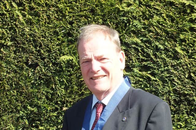 Kirkcaldy Probus Club's current president, Stuart Rennie.