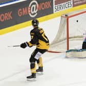 Matt Carter in action for Nottingham Panthers