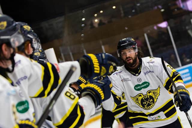Gio Finoro has left Fife Flyers (Pic: Derek Young)