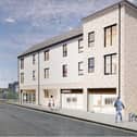 Drawings of the proposed social housing development at the former Fabtek Engineering Site, Lochgelly (pic: Fife Council planning papers)
