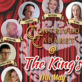 Contrived Cabaret returns to the Kings, Kirkcaldy this weekend.