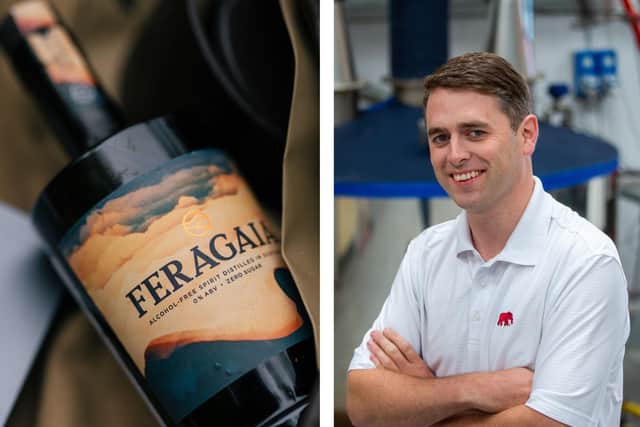 Feragaia was co-founded by Bill Garnock and has just opened an alcohol free distillery in Glenrothes
