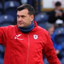 Raith Rovers manager Ian Murray faces a sweat to see if Dylan Corr will be fit for the play-offs (Pic Fife Photo Agency)