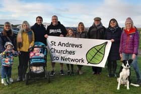 Pictured above are some of the STACEN team getting together to celebrate with a walk along the West Sands