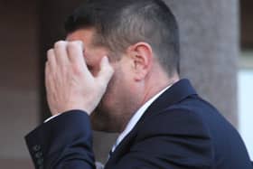 Steven Muir appeared for sentence at Falkirk Sheriff Court | Pic Central Scotland News Agency