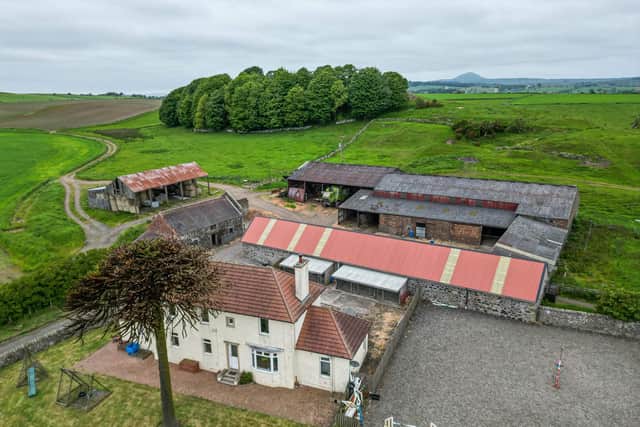 Goatmilk Farm, near Glenrothes, is up for sale with Galbraith as a whole for £1.38m or in two lots.  (Pic: Galbraith)