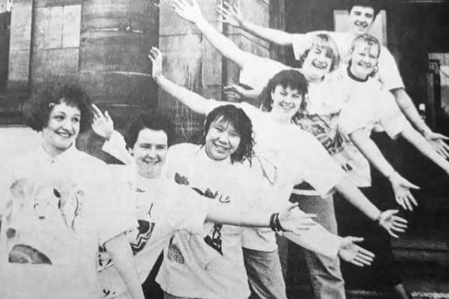 Pupils at Viewforth High School were involved in a t-shirt exhibition at Kirkcaldy Museum back in 1990. 