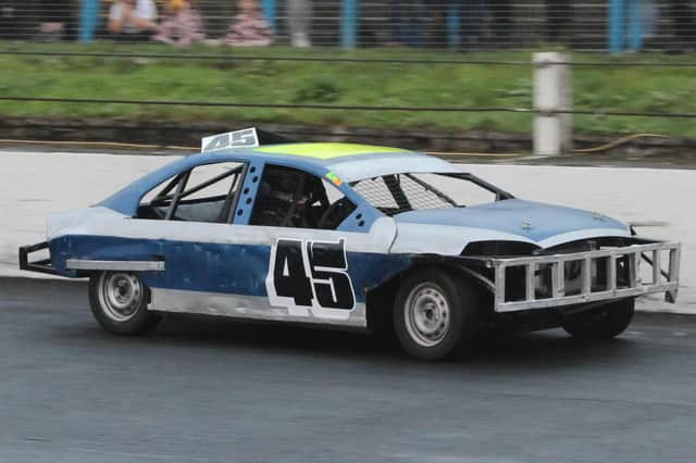 Eck Cunningham, from Leven, was back on track at the Racewall