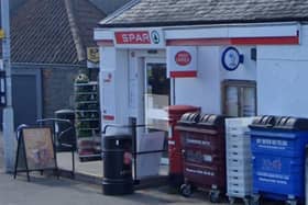The Post Office in Balmullo was one of many in Spar shops to be closed.