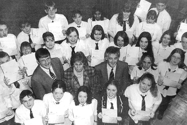 Pupils at Kirkcaldy High School passed a course in which they learned about possible careers in tourism. Around 30 of the schoool's seniors completed the Welcome Host training programme in 1999. 