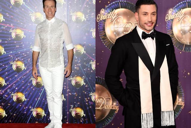 Strictly stars Anton DuBeke and Giovanni Pernice are coming to the Alhambra
(Pics: David M. Benett/Dave Benett/Getty Images &  Karwai Tang/WireImage)
